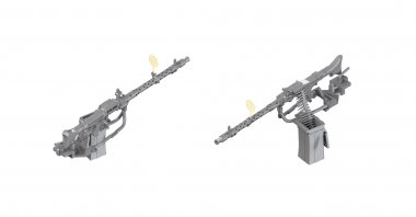 1/35 MG34 with Mount and Bipod (1 pcs)