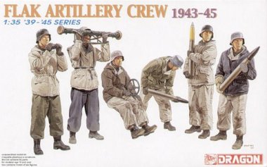 1/35 German Flak Artillery Crew 1943-45