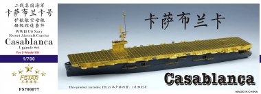 1/700 Casablanca Escort Aircraft Carrier Upgrade Set for S-Model