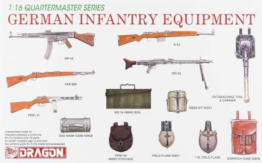 1/16 German Infantry Equipment