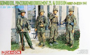 1/35 Grenadiers, Panzergrenadierregiment 25, HJ Division 1944