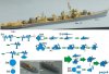 1/700 WWII IJN Destroyer Suzutsuki Upgrade Set for Aoshima 02464