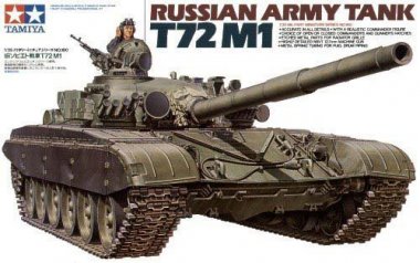 1/35 Russian Army Tank T72M1