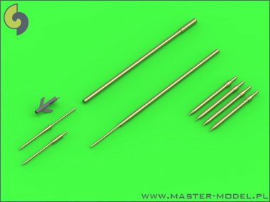 1/48 Su-9, Su-11 - Pitot Tubes and Missile Rails Heads