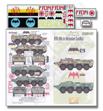 1/35 BTR-80s in Ukrainian Conflict