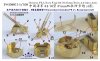 1/350 Chinese PLA Navy Type 61-76 37mm Twin AA Gun (4 Set)