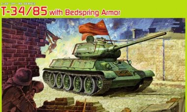 1/35 Russian T-34/85 w/Bedspring Armor