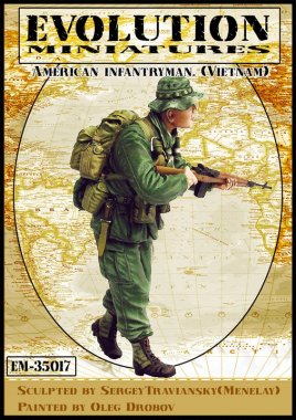 1/35 US Infantryman, Vietnam War