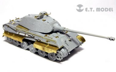 1/72 King Tiger Porsche Turret Detail Up Set for Dragon 7254