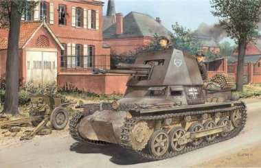 1/35 Panzerjager I, 4.7cm Pak(t), Early Production