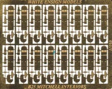 1/350 B-25 Mitchell Cockpit Detail Set