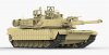 1/35 M1A2 SEP Abrams TUSK I/TUSK II with Full Interior