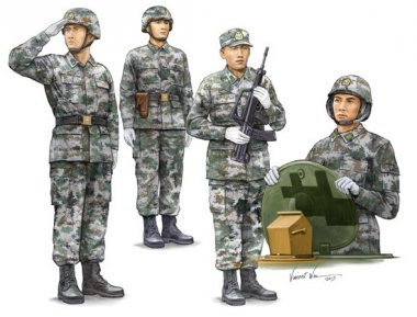 1/35 Chinese PLA Tank Crew