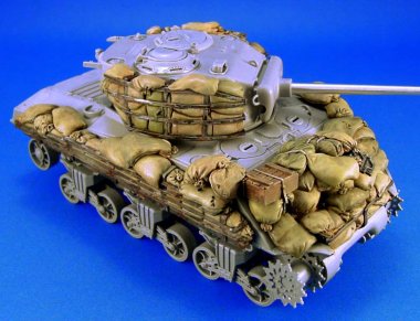 1/35 Sherman M4A3 Sandbag Armor Set #2