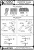 1/350 French Pre-Dreadnought Danton Class Armament Barrels