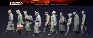 1/35 German POWs, 1944-45 (Big Set, 10 Figures)