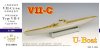 1/144 WWII German VII-C U-Boat Upgrade Set for Trumpeter 05912