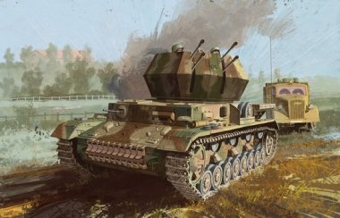 1/35 Flakpanzer IV Ausf.G "Wirbelwind" Early w/ Zimmerit