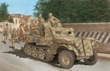 1/35 Sd.Kfz.10/5 w/ Armor Cab, fur 2cm Flak 38