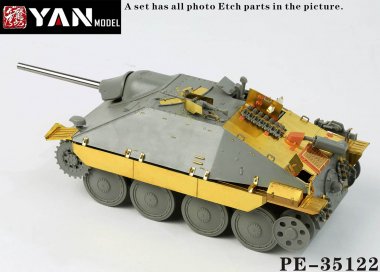 1/35 Jagdpanzer 38(t) Hetzer Late Detail Up Set for Takom 2172