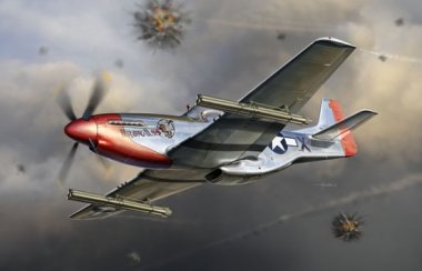 1/32 P-51K Mustang w/4.5-inch M10 Rocket Launcher