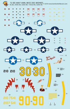 1/72 B-26C Marauder, Marauding Esquire Girls