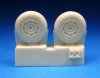 1/72 Hawker Tempest Main Wheels - Smooth Tread