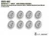 1/35 Russian 9A52-2 Smerch Weighted Wheels (8 pcs)