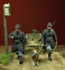 1/35 WWI Belgian Dog-Drawn Cart with Crew 1914-15