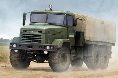 1/35 Ukraine KrAZ-6322 "Soldier" Cargo Truck