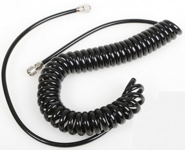 3 Meter PU Curly Hoses (1/8 x 1/8 Fittings)