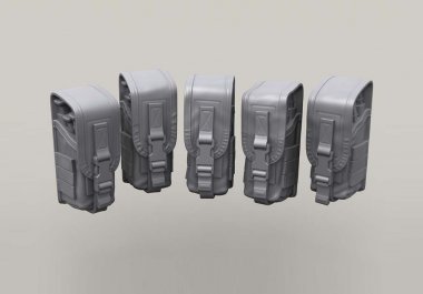 1/16 HSGI Universal Modular Magazine Pouch Set (6 pcs)