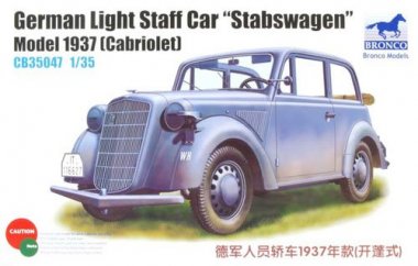 1/35 German Light Staff Car "Stabswagen" Mod.1937 (Cabriolet)