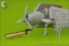 1/350 USN Airborne Torpedoes Mark.13 w/Trolleys - Improved Type