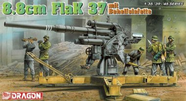 1/35 German 8.8cm Flak 37 mit Behelfslafette