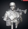 1/10 WWII German Wehrmacht MG34 Gunner, France 1940