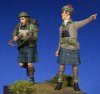 1/35 WWII Scottish Black Watch Officer & Soldier