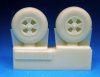 1/72 Hawker Tempest Main Wheels - Smooth Tread