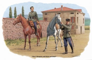 1/35 German Don Cossack, Balkans 1944