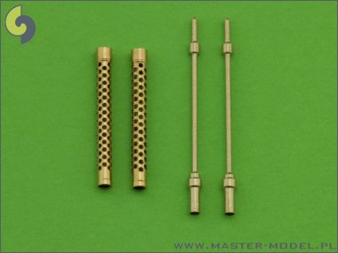 1/48 Italian Machine Gun Breda SAFAT 12.7mm Barrels (2 pcs)