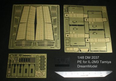 1/48 IL-2M3 Detail Up Etching Parts for Tamiya