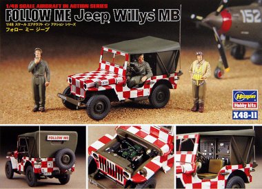 1/48 Follow Me Jeep Willys MB