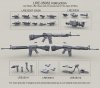 1/35 US Army M16A4 MWS (Modular Weapon System) Automatic Rifle