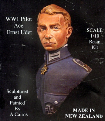 1/10 WWI German Ace, Ernst Udet - Click Image to Close