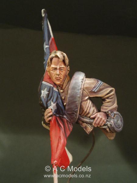 1/12 Confed Flag Bearer - Click Image to Close