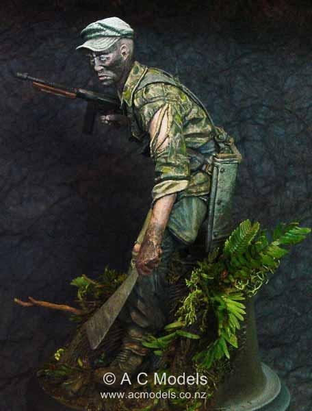 1/16 WWII Kiwi Soldier in the Soloman Islands - Click Image to Close