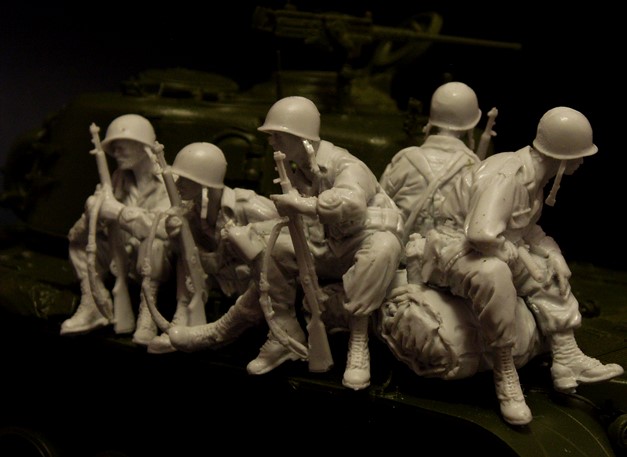 1/35 US Pershing Tank Riders, Korea War (Part.1) - Click Image to Close