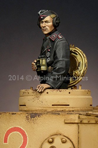 1/35 WWII German Panzer Commander #1 - Click Image to Close