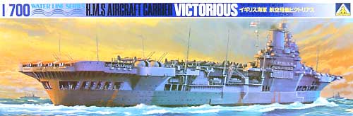 1/700 British Aircraft Carrier Victorious - Click Image to Close