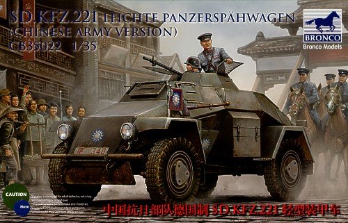 1/35 Sd.Kfz.221 Leichte Panzerspahwagen (Chinese Army Version) - Click Image to Close